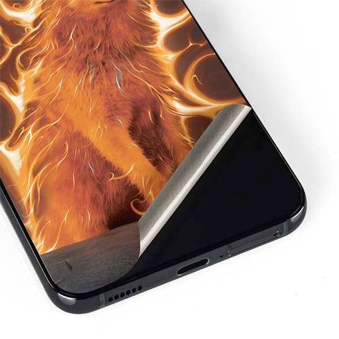 Vincent Hie Phoenix Wolf Galaxy S22 Plus Skin
