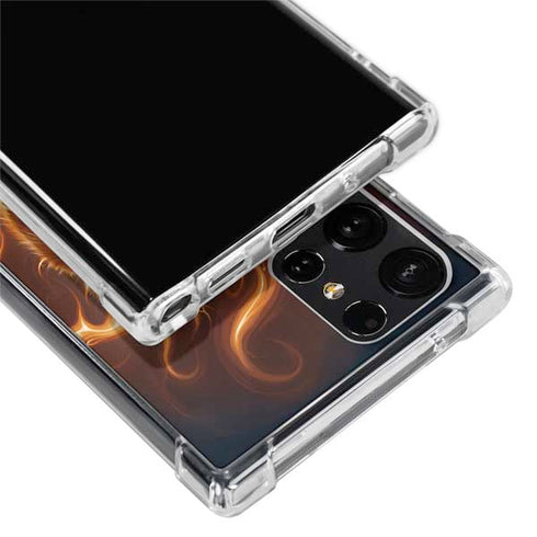 Vincent Hie Phoenix Wolf Galaxy S22 Ultra Clear Case