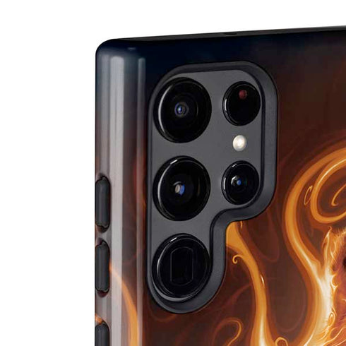 Vincent Hie Phoenix Wolf Galaxy S22 Ultra Pro Case