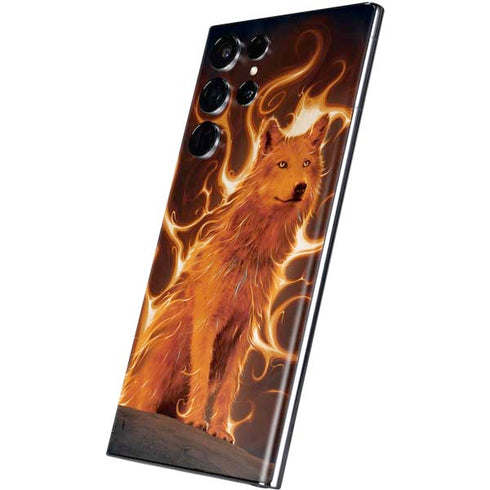 Vincent Hie Phoenix Wolf Galaxy S22 Ultra Skin