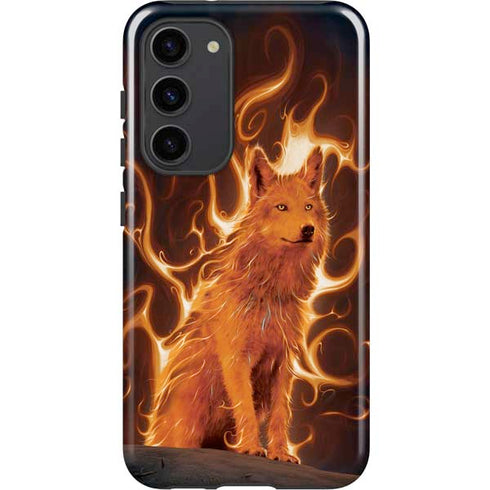 Vincent Hie Phoenix Wolf Galaxy S23 Plus Pro Case