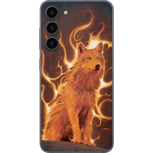 Vincent Hie Phoenix Wolf Galaxy S23 Plus Skin
