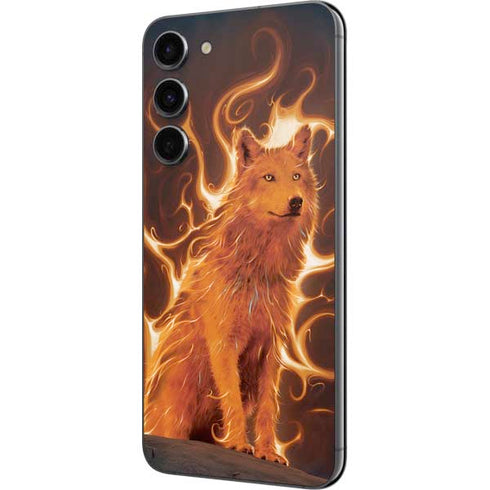Vincent Hie Phoenix Wolf Galaxy S23 Plus Skin
