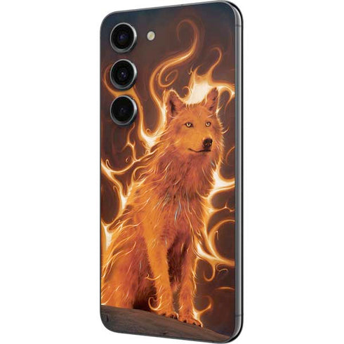 Vincent Hie Phoenix Wolf Galaxy S23 Skin