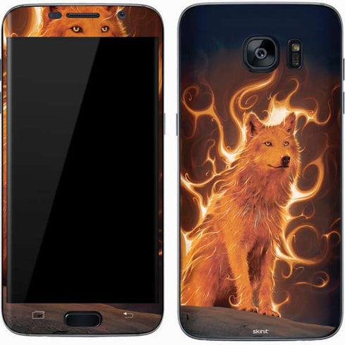 Vincent Hie Phoenix Wolf Galaxy S7 Skin