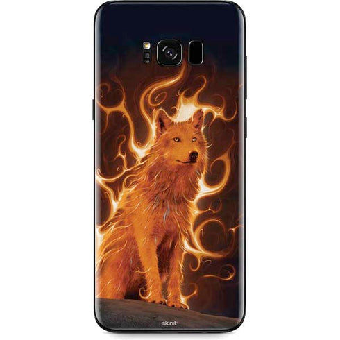 Vincent Hie Phoenix Wolf Galaxy S8 Skin