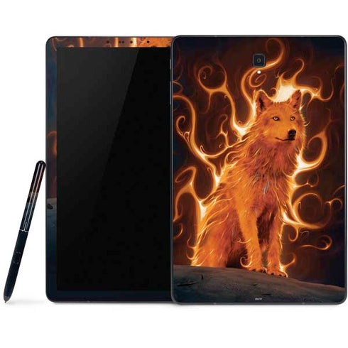Vincent Hie Phoenix Wolf Samsung Galaxy Tab Skin