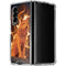 Vincent Hie Phoenix Wolf Galaxy Z Fold4 5G Clear Case