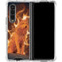 Vincent Hie Phoenix Wolf Galaxy Z Fold4 5G Clear Case