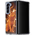 Phoenix Wolf by Vincent Hie Galaxy Z Fold5 5G Clear Case