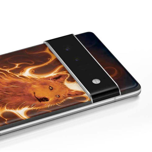 Vincent Hie Phoenix Wolf Google Pixel 6 Skin