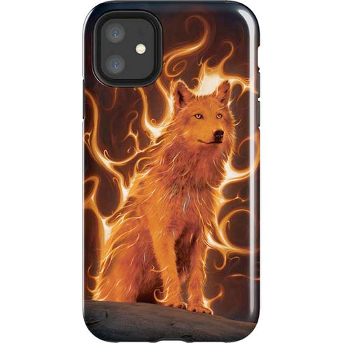 Vincent Hie Phoenix Wolf iPhone 11 Impact Case
