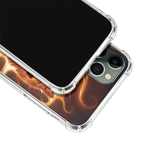 Phoenix Wolf by Vincent Hie iPhone 11 Pro Max Clear Case