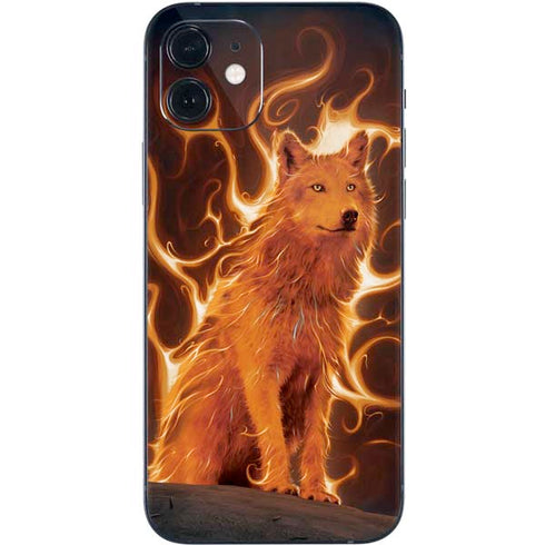 Vincent Hie Phoenix Wolf iPhone 12 Mini Skin