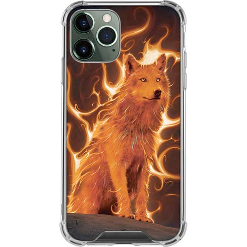 Vincent Hie Phoenix Wolf iPhone 12 Pro Clear Case