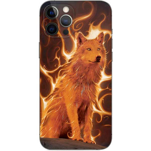 Vincent Hie Phoenix Wolf iPhone 12 Pro Max Skin