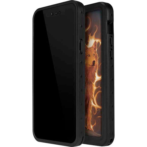 Vincent Hie Phoenix Wolf iPhone 12 Pro Waterproof Case