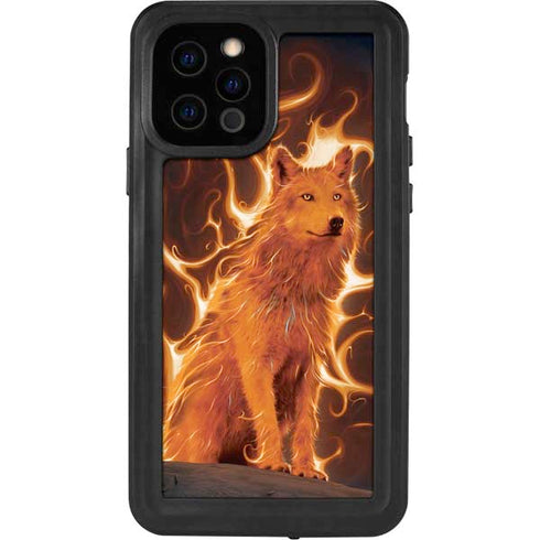 Vincent Hie Phoenix Wolf iPhone 12 Pro Waterproof Case