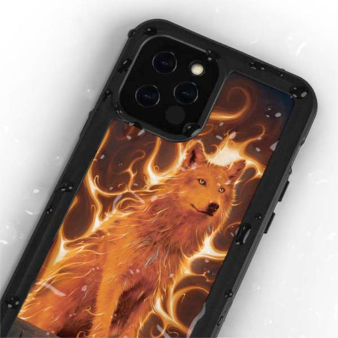 Vincent Hie Phoenix Wolf iPhone 12 Pro Waterproof Case