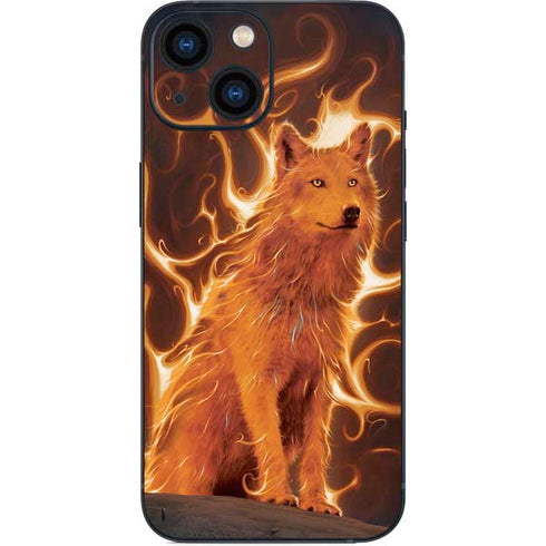 Vincent Hie Phoenix Wolf iPhone 13 Mini Skin