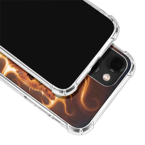 Vincent Hie Phoenix Wolf iPhone 14 Clear Case