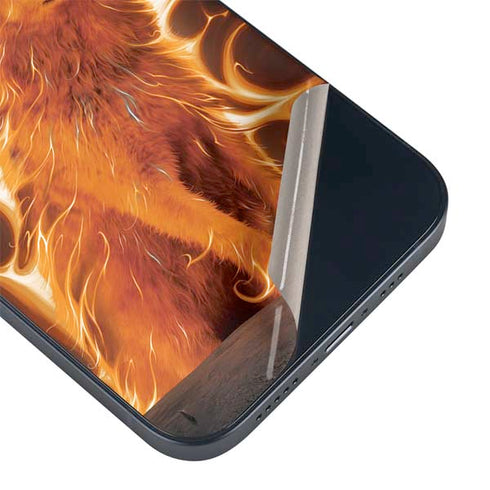 Vincent Hie Phoenix Wolf iPhone 14 Plus Skin
