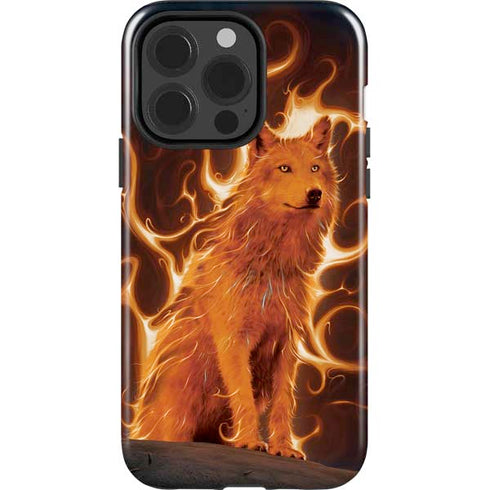 Vincent Hie Phoenix Wolf iPhone 14 Pro Impact Case