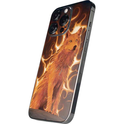 Vincent Hie Phoenix Wolf iPhone 14 Pro Max Skin