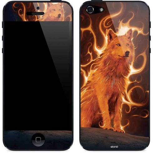 Vincent Hie Phoenix Wolf iPhone 5/5s/5SE Skin