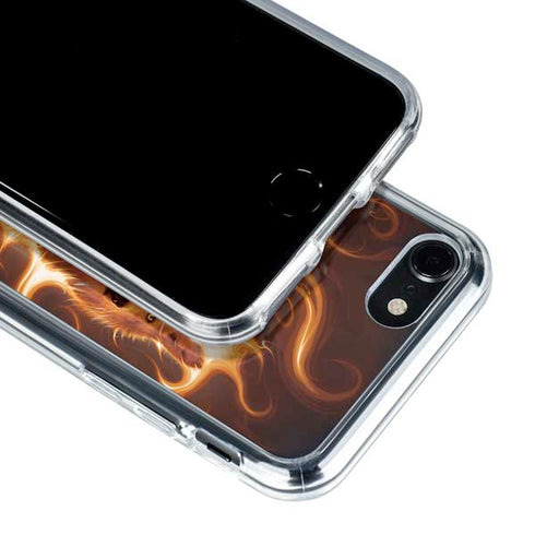 Vincent Hie Phoenix Wolf iPhone SE (2nd & 3rd Gen) Clear Case