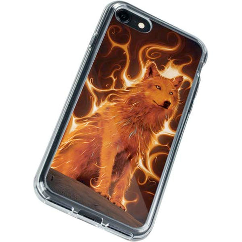 Vincent Hie Phoenix Wolf iPhone SE (2nd & 3rd Gen) Clear Case