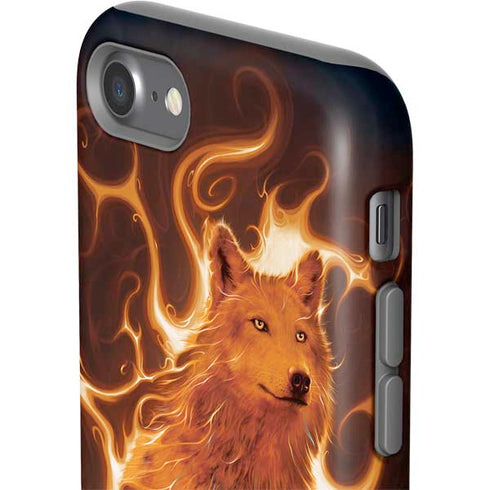 Vincent Hie Phoenix Wolf iPhone SE (2nd & 3rd Gen) Pro Case