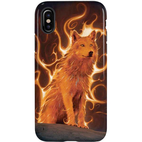 Vincent Hie Phoenix Wolf iPhone X Pro Case