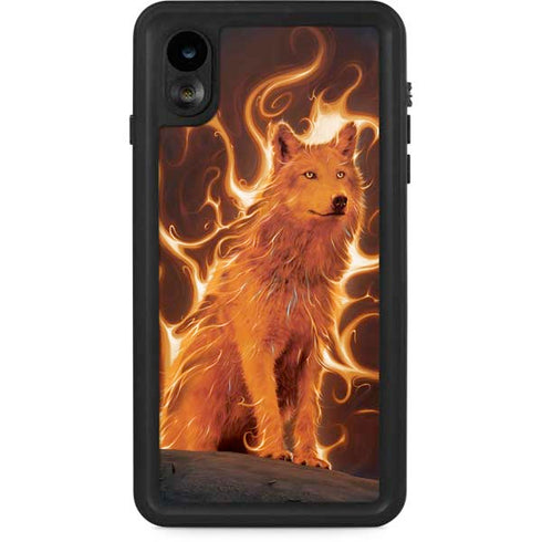 Vincent Hie Phoenix Wolf iPhone XR Waterproof Case