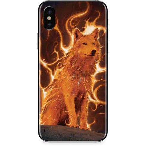 Vincent Hie Phoenix Wolf iPhone XS Max Skin