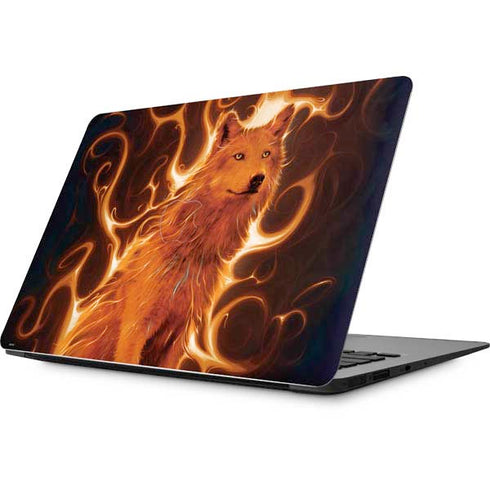 Vincent Hie Phoenix Wolf Apple MacBook Skin