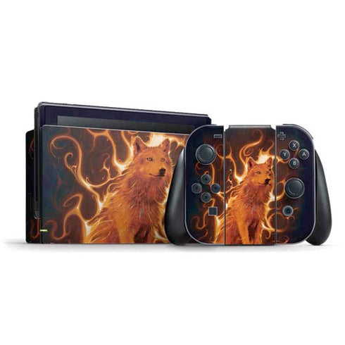 Vincent Hie Phoenix Wolf Nintendo Switch Bundle Skin