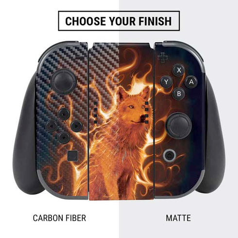 Vincent Hie Phoenix Wolf Nintendo Switch Bundle Skin