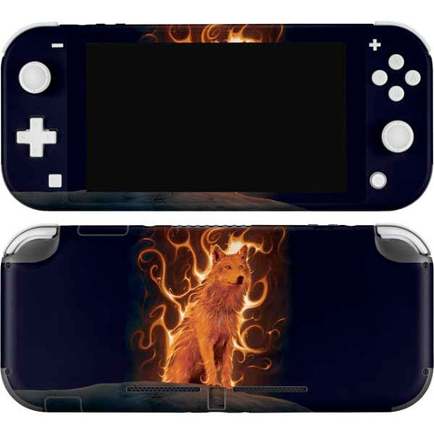 Vincent Hie Phoenix Wolf Nintendo Switch Lite Skin