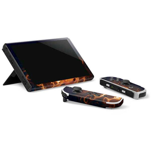 Vincent Hie Phoenix Wolf Nintendo Switch OLED (2021) Skin