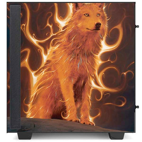 Vincent Hie Phoenix Wolf NZXT H510 Compact ATX Mid-Tower Case Skin