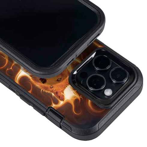 Phoenix Wolf by Vincent Hie Otterbox Defender iPhone Skin