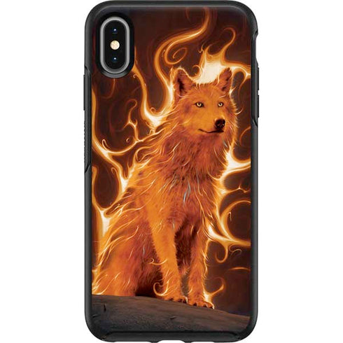 Vincent Hie Phoenix Wolf Otterbox Symmetry iPhone Skin