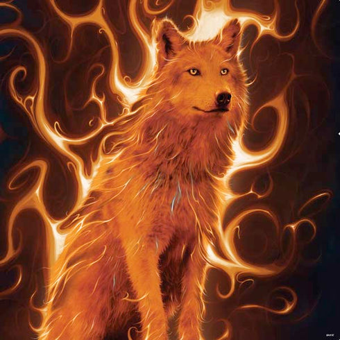 Vincent Hie Phoenix Wolf PS4 Slim Skin