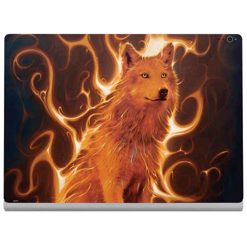Vincent Hie Phoenix Wolf Surface Book 2 15in Skin