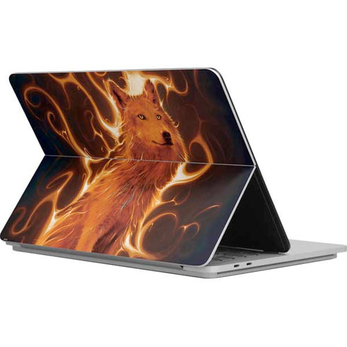 Vincent Hie Phoenix Wolf Surface Laptop Studio Skin