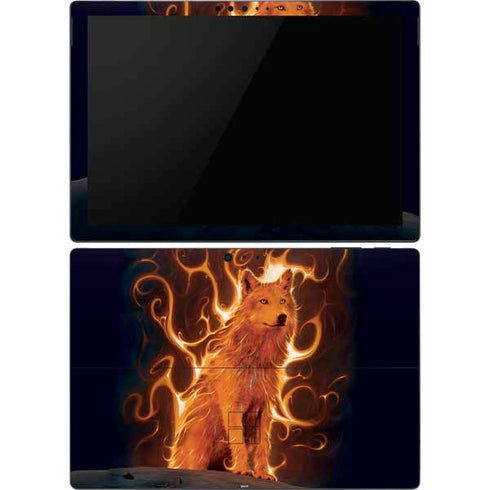 Vincent Hie Phoenix Wolf Surface Pro 6 Skin