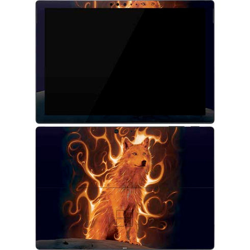 Vincent Hie Phoenix Wolf Surface Pro 7 Skin