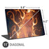 Vincent Hie Phoenix Wolf Universal Laptop 11in (8.8 x 6.2in) Skin