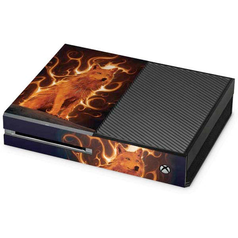Vincent Hie Phoenix Wolf Xbox One Console Skin